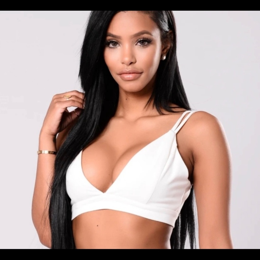 NWT - Fashion Nova Bromley Bra Crop Top